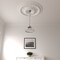 Ekena Millwork Oslo Ceiling Medallion (Fits Canopies up to 7 5/8"), 38 3/8"OD x 2 7/8"P, Primed White CM38OS - alternate 6